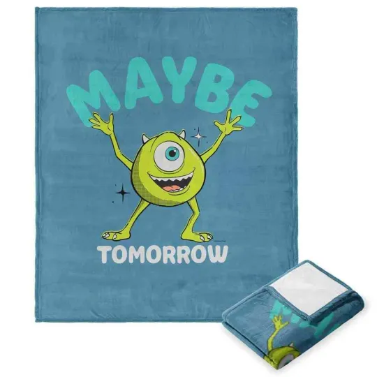 Discover Disney Monster Inc Wonder Of Pixar Maybe Tomorrow Cozy Fleece Blanket