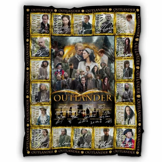 Discover Outlander Blanket, Outlander TV Series Fleece Blanket Soft And Cozy