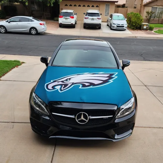 Philadelphia Eagles Auto Hood Cover