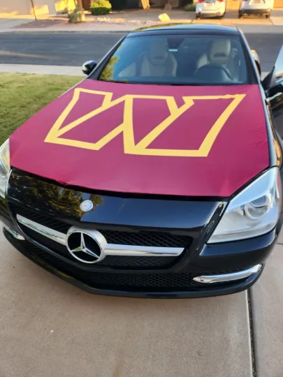 Washington Commanders Auto Hood Cover