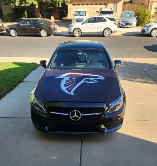 Atlanta Falcons Auto Hood Cover Vehicle Cover