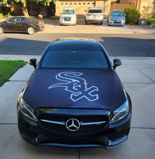 Chicago White Sox Auto Hood Cover Vehicle Cover