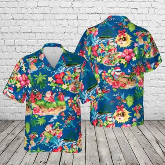 Discover Christmas Hawaiian Shirt, Shirt For Men