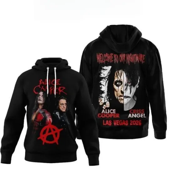 Alice Cooper Welcome To Our Nightmare Hoodie