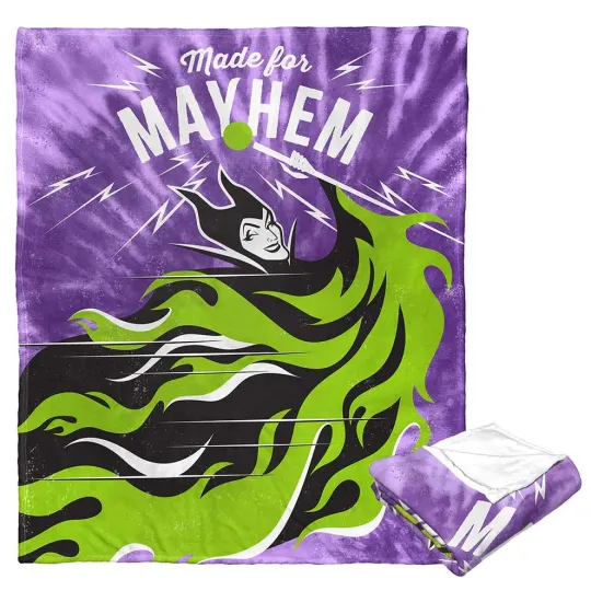 Discover Disney Villains Maleficent Mayhem Cozy Fleece Blanket
