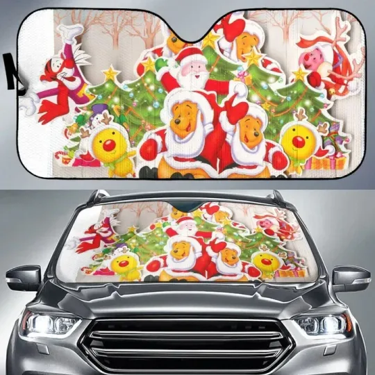 Discover Nightmare Before Christmas Driving Car Auto Sun Shade Valentine