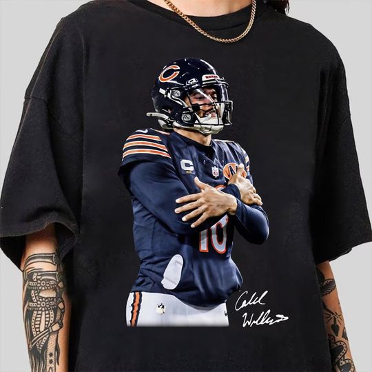 Chicago Football Caleb Tshirt, CALEB WILLIAMS "COLD" Chicago Football Shirt, Graphic tees, Caleb Williams Shirt, Bears Merch, Fan Gift