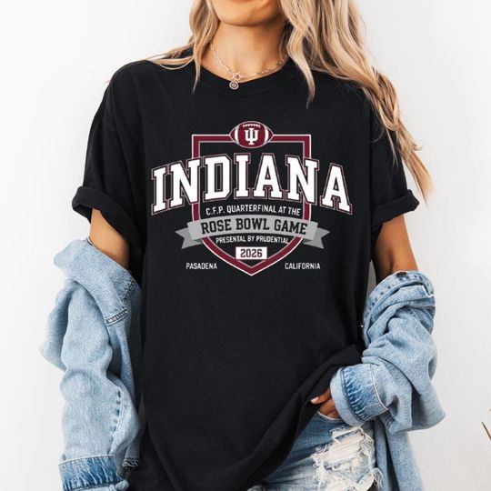 Indiana Rose Bowl Game 2026 T-Shirt, College Football Fan Gift