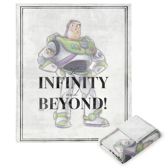 Discover Disney D100 Toy Story To Infinity And Beyond Cozy Fleece Blanket
