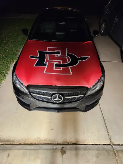 Discover San Diego Aztecs Hood Cover NCAA Flag