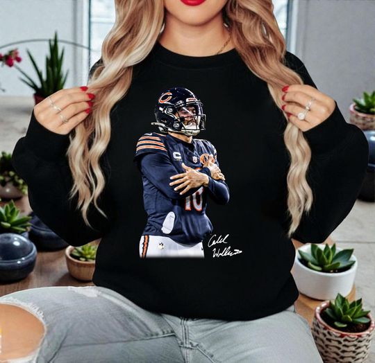 Chicago Football Caleb Sweatshirt, CALEB WILLIAMS "COLD" Chicago Football Shirt, Caleb Williams Shirt, Bears Merch, Fan Gift