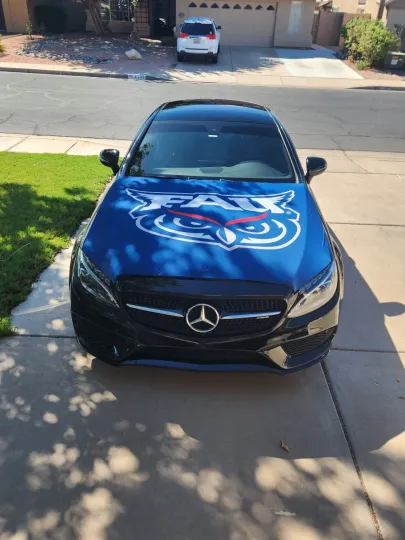 Florida Atlantic Owls Hood Cover NCAA Sports Flag