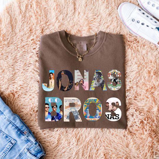 Discover Limited Vintage 20th Anniversary ERA Tour Shirt: Retro Style Fan Tee, Gift for Jobros Lovers, Jonascon Merch, Concert Outfit, Christmas Gift