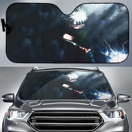 Discover Kakashi Narutoo Anime Auto Sun Shades  Windshield Sunshade Car Sunshade