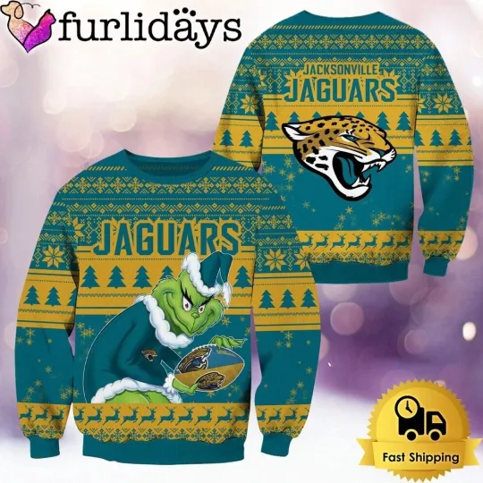 Jacksonville Football Jaguarss Team Sweater Football Season Ugly Sweater