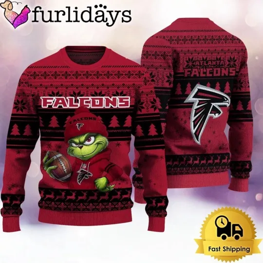 Atlanta Football Falconss Team Sweater Football Season Ugly Sweatshirt