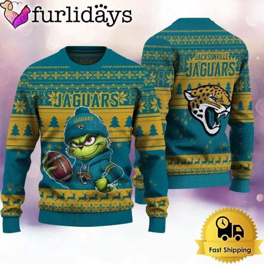 Jacksonville Football Jaguarss Team Sweater Football Season Ugly Sweater