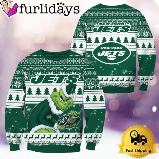 Discover New York Football Jetss Team Sweater Football Season Ugly Sweatshirt