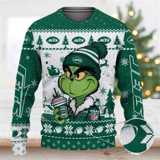 Discover New York Football Jetss Team Sweater Football Season Ugly Sweatshirt