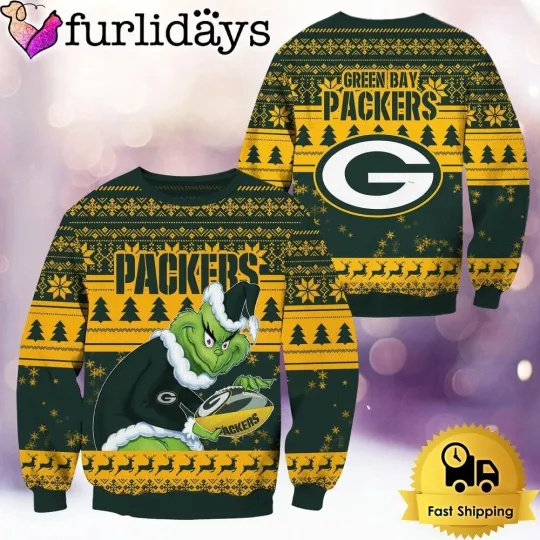 Discover Green Bay Football Packerss Team Sweater Football Season Ugly Sweatshirt