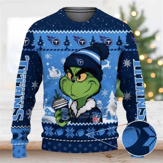 Discover Tennessee Football Titanss Team  Sweater Football Season Ugly Sweatshirt