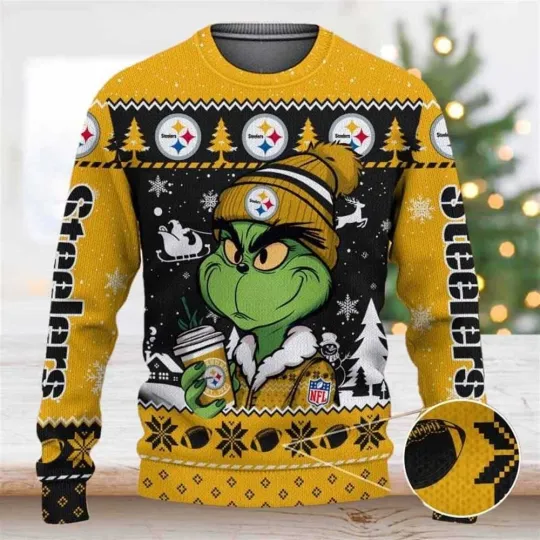 Discover Pittsburgh Football Steelerss Team Sweater Football Season Ugly Sweater