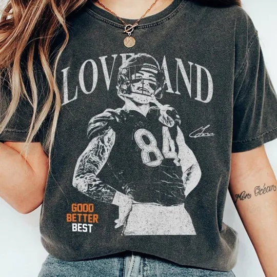 Discover Colston Loveland Football Vintage Shirt, Chicago Good Better Best Tshirt