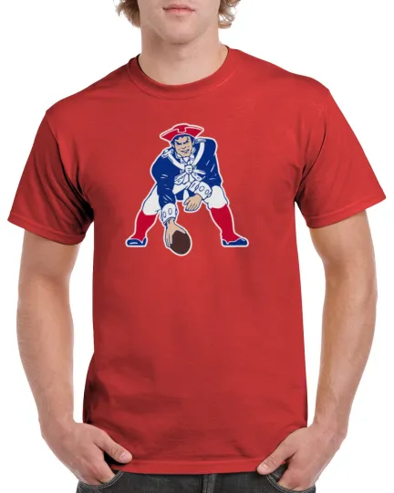 Discover Patriots T-Shirt New England Football Retro Classic GNP02