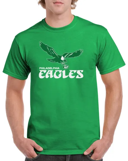 Discover Philadelphia Eagles T-Shirt Classic Throwback Football Jersey