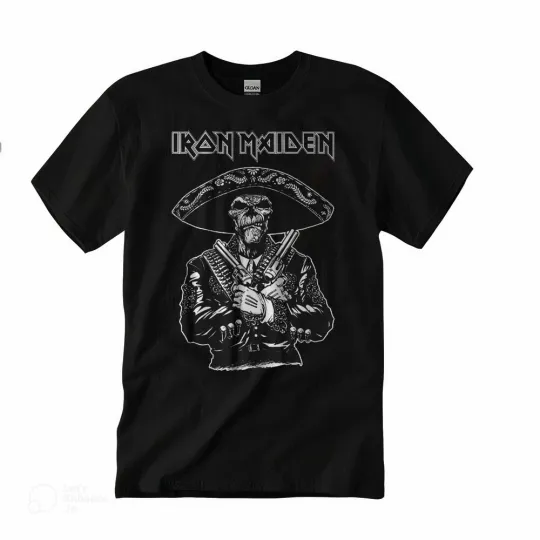 Discover Iron Maiden Mexican Pistolero T-Shirt for Men, Women