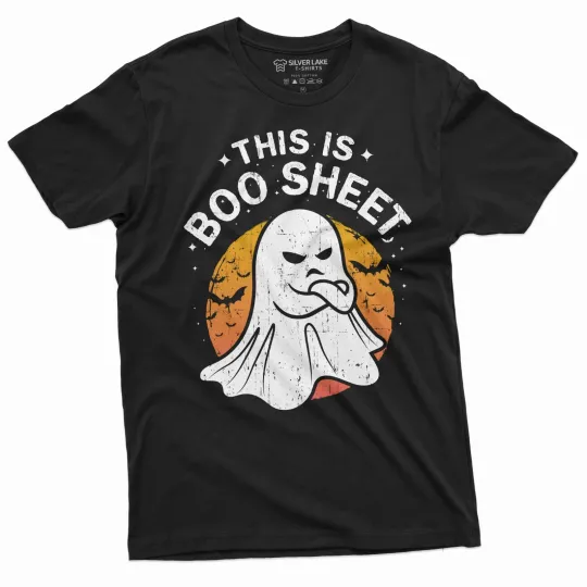Discover Halloween This Is Boo Sheet T-Shirt for Men, Women
