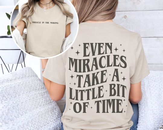 Discover Miracle In The Making, IVF Shirt, IVF Gift, IUI shirt, Infertility Gift, Ivf Transfer shirt