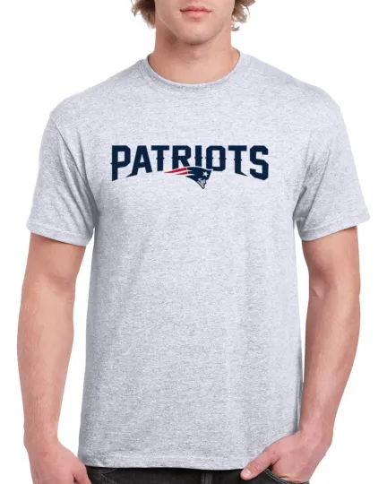 Discover Patriots New England Football Wordmark T-Shirt