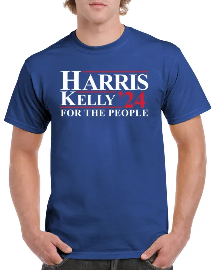 Discover Harris Kelly 2024 T-Shirt Kamala Election Vote for President VP Campaign