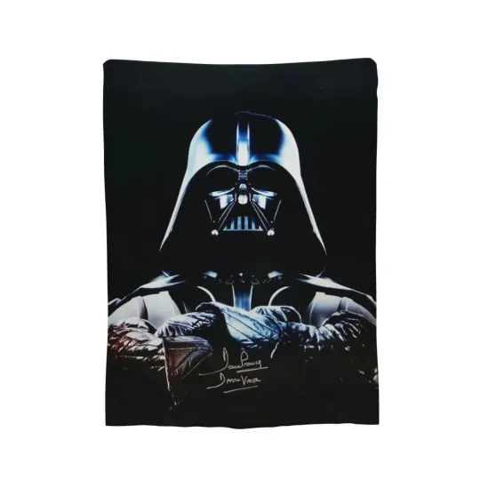 Discover Disney Blanket Darth Vader Star Wars Disneyland Fleece Blanket