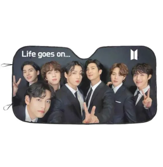 Discover BTS OT7 Car Sun Shade - Car Sun Visor - Sun Shade