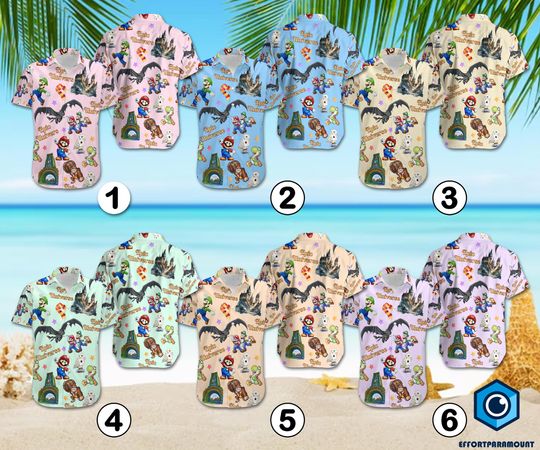 Discover Epic Universe Hawaiian Shirts Multiple Color Options, Epic Universe Trip Shirt, Universal Park Button Shirt, Family Summer Vacation Outfits