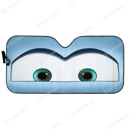 Custom Sally Carrera Car Sunshade