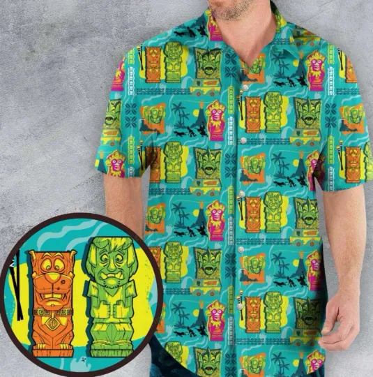 Scooby-Doo Aloha Hawaiian Shirt, Shirt For Summer