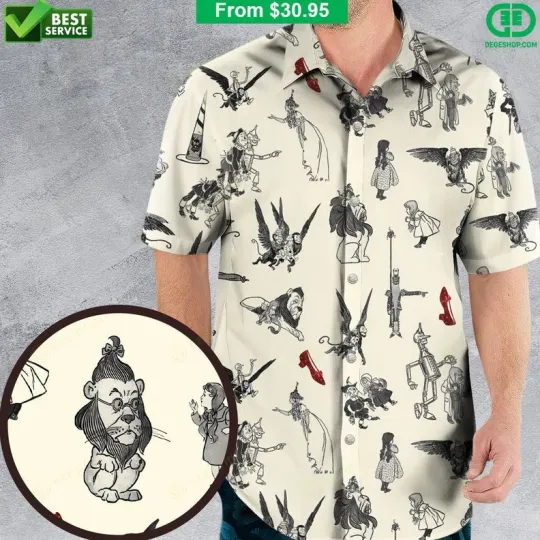 The Wonderful Wizard Of Oz Hawaiian Shirt For Fans