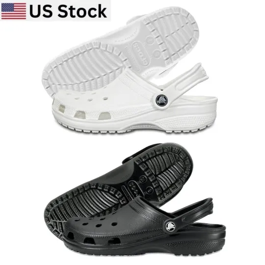 Discover Crocs Men's & Women's Classic Clogs - Slip-On Waterproof Sandals