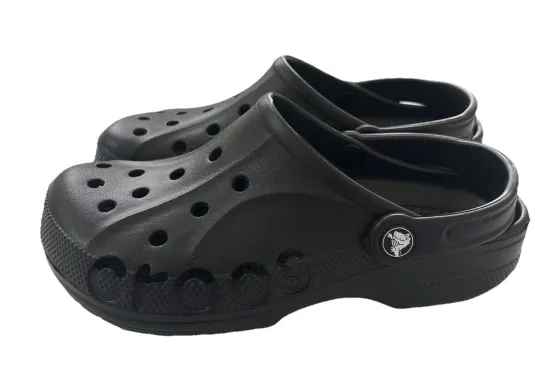 Discover NWOB Crocs Adult Baya Clogs Black W7 M5