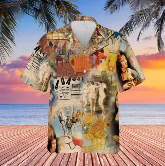 Discover History Of Art Hawaiian Shirt, Shirt For Summer