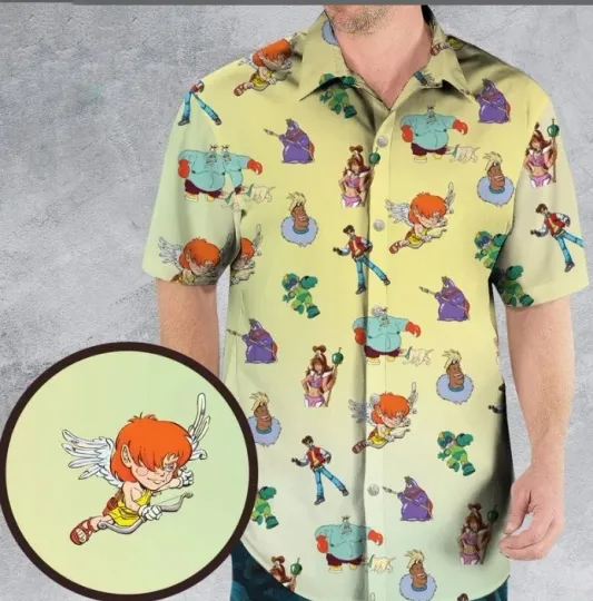 Discover Captain N The Game Master Characters Hawaiian Shirt