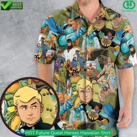 Discover Future Quest Heroes Hawaiian Shirt, Shirt For Summer