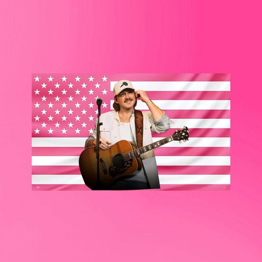 Discover Western Pink USA Flag Tapestry - American Country Music Wall Art