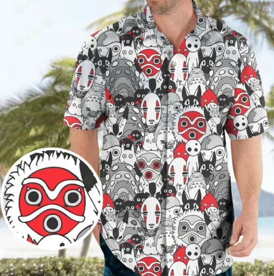 Discover Magic Beasts Hawaiian Shirt, Vintage Hawaiian Shirt For Summer