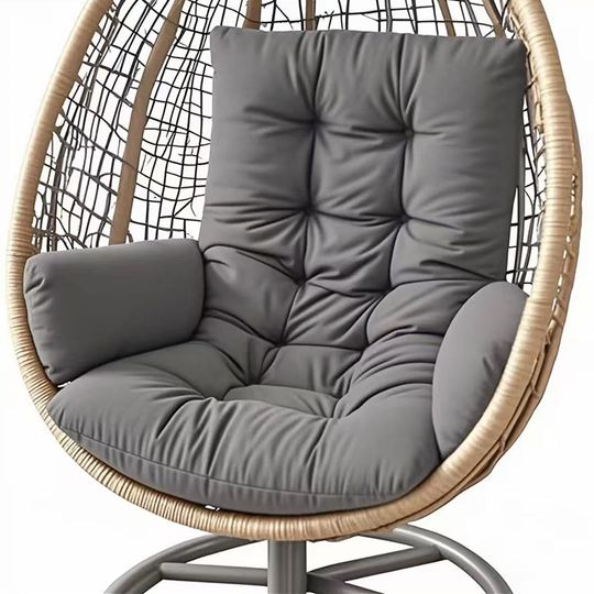 Discover Hammock Rocking Chair Cushion Egg-shape  Cushion Available for Garden Living Room Decoration (Without Hanging Basket Seat) Cojin