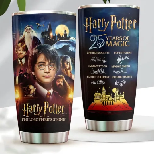 Discover Harry Poter 25th Anniversary Tumbler Cup