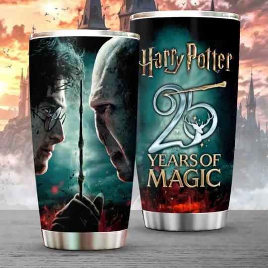Discover Harry Poter 25th Anniversary Tumbler Cup